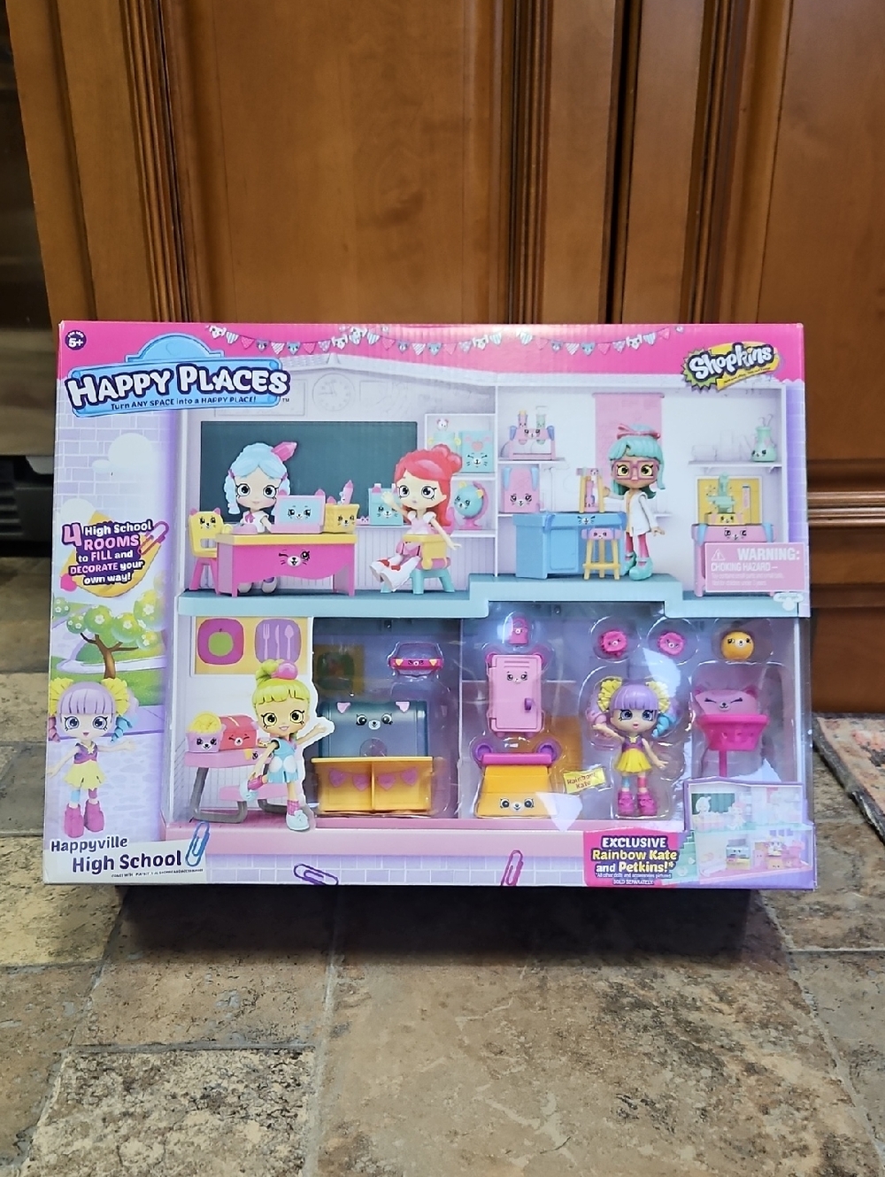 Shopkins Happy Places Happyville High School Playset NIB